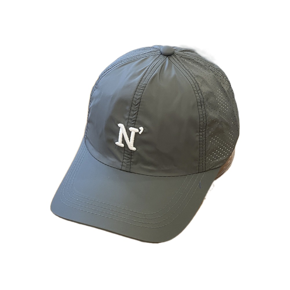 Embroidery Letter N - Topi Bisbol Cepat Kering Bordir Huruf