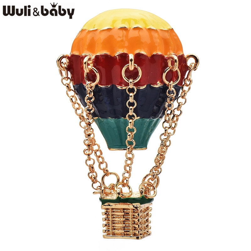 Embroidery Bali - Wuli&baby Bros Pin Balon Enamel Multiwarna