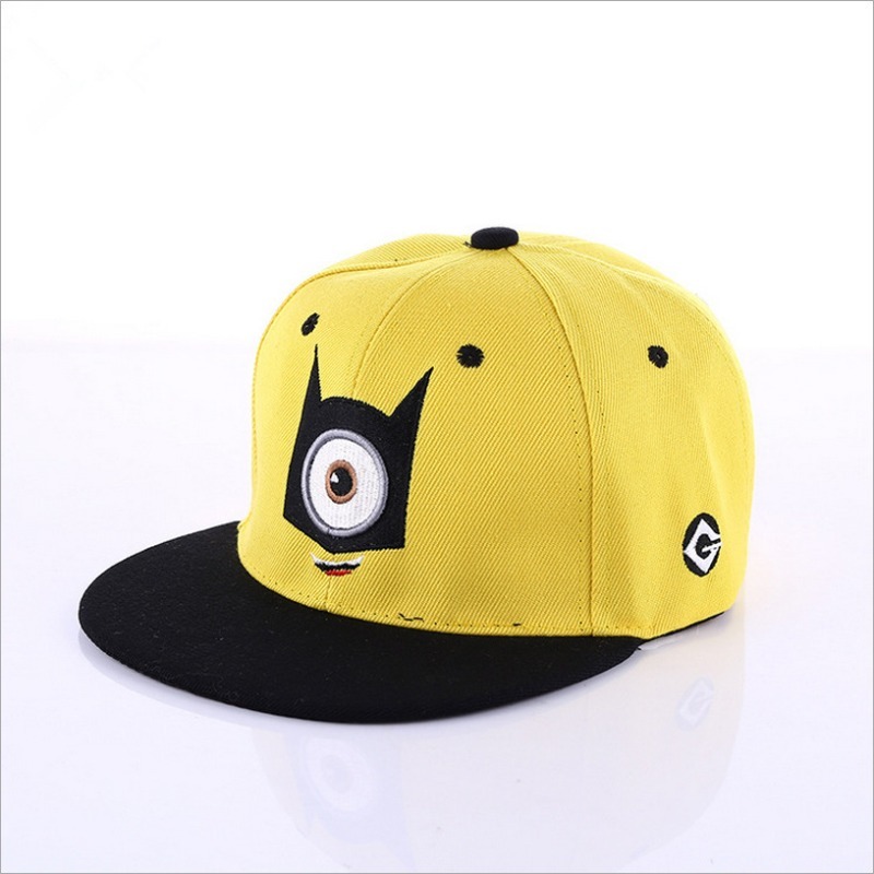 Embroidery Shawl - Topi Bisbol Minion Anime Anak-anak Dewasa