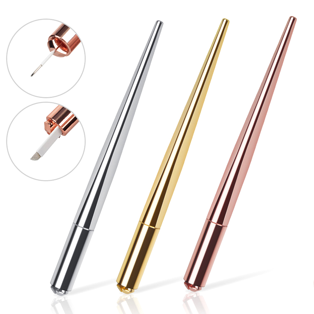 Embroidery Eyebrow - Set Pena Tato Manual Microblading untuk