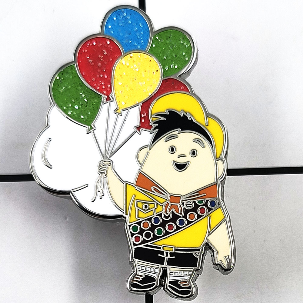Embroidery Bali - Bros Karakter Anime Kartun Berkilau Balon