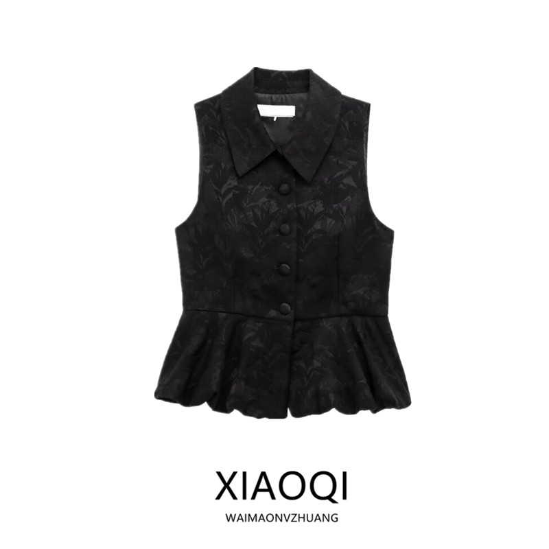Embroidery Vest - Busana Wanita Musim Semi 2025, Rompi