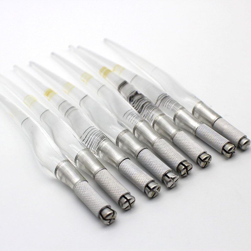Embroidery Eyebrow - 50 Buah Pena Microblading PCD Pena