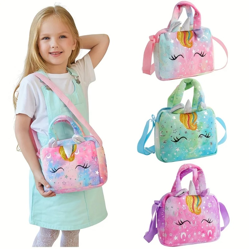 Embroidery Unicorn - Tas Tangan Unicorn Manis untuk Anak
