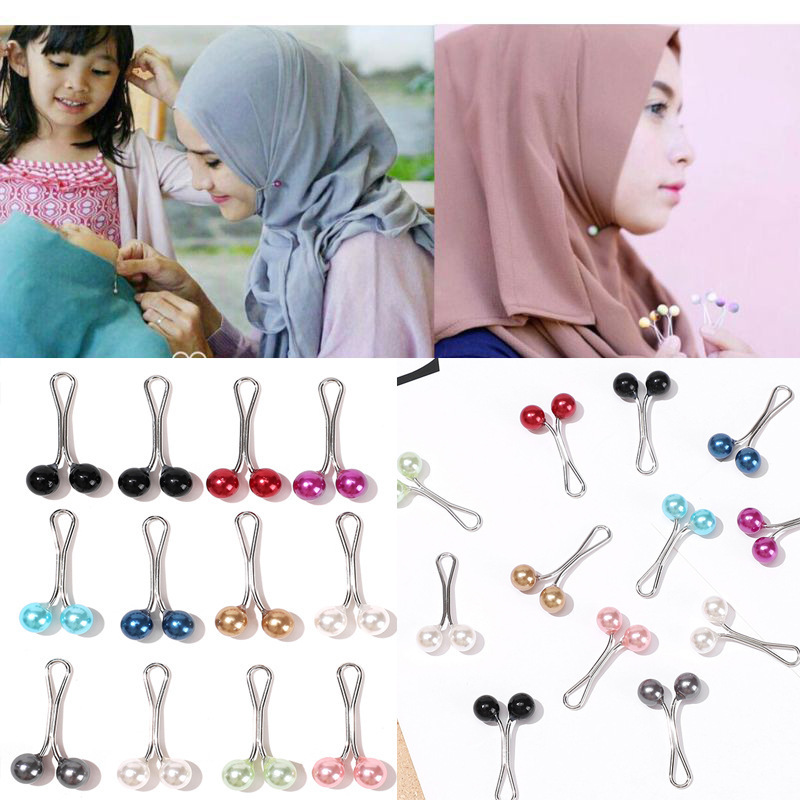 6/12/24 Buah Pin Mutiara Klip  - Embroidery Eyebrow ulasan dan harga