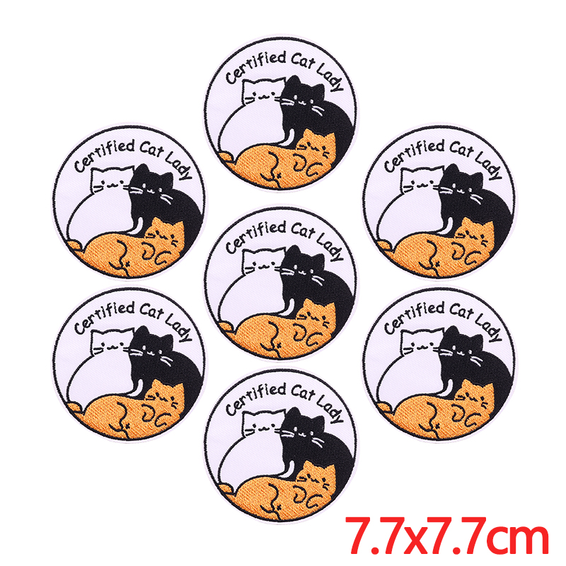 10PCS/Lot Patch Bordir Hip Hop - Embroidery Quote ulasan dan harga