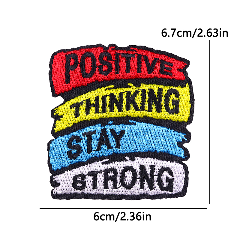 Patch Bordir Taktis Motivasi u - Embroidery Quote ulasan dan harga