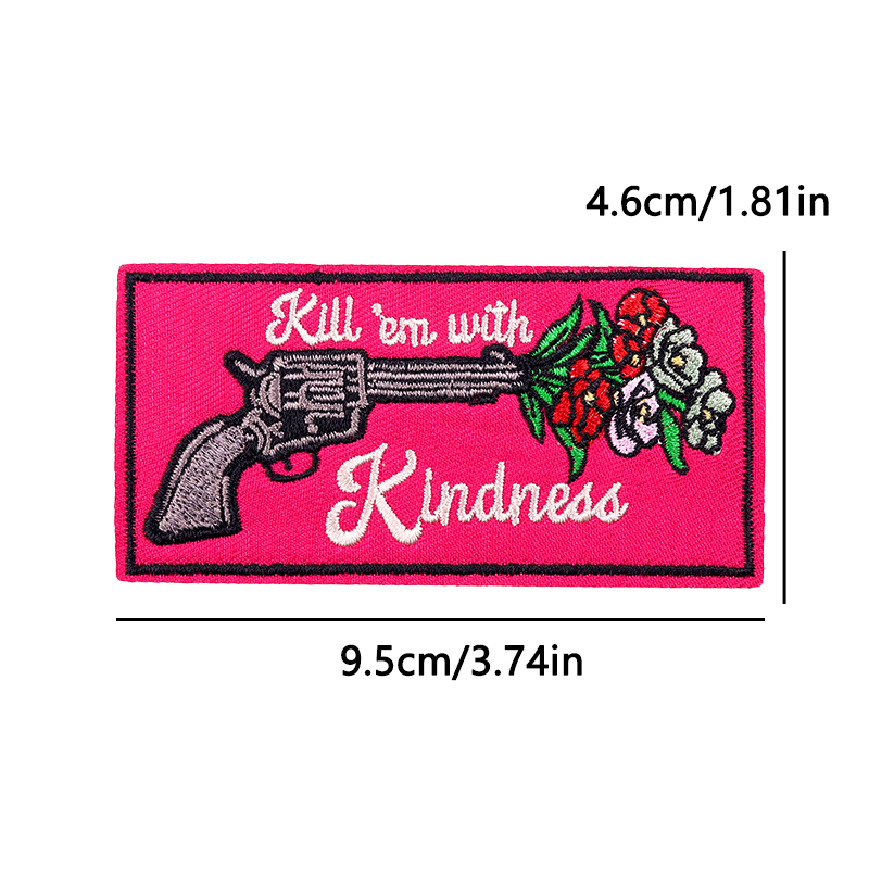Patch Bordir Taktis Motivasi u - Embroidery Quote ulasan dan harga