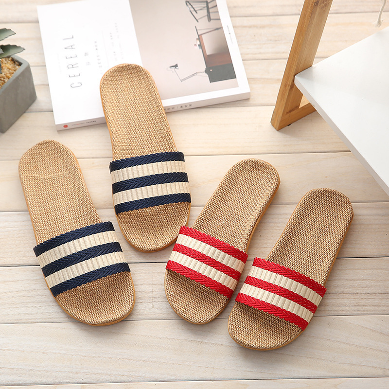 Sandal Rumah Dalam Ruangan Bar - Embroidery Flat Shoes ulasan dan harga