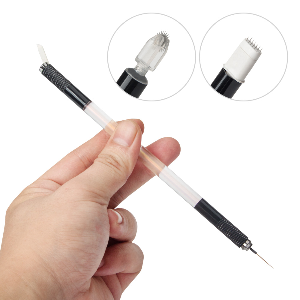 1 buah pena tato Manual Microb - Embroidery Eyebrow ulasan dan harga