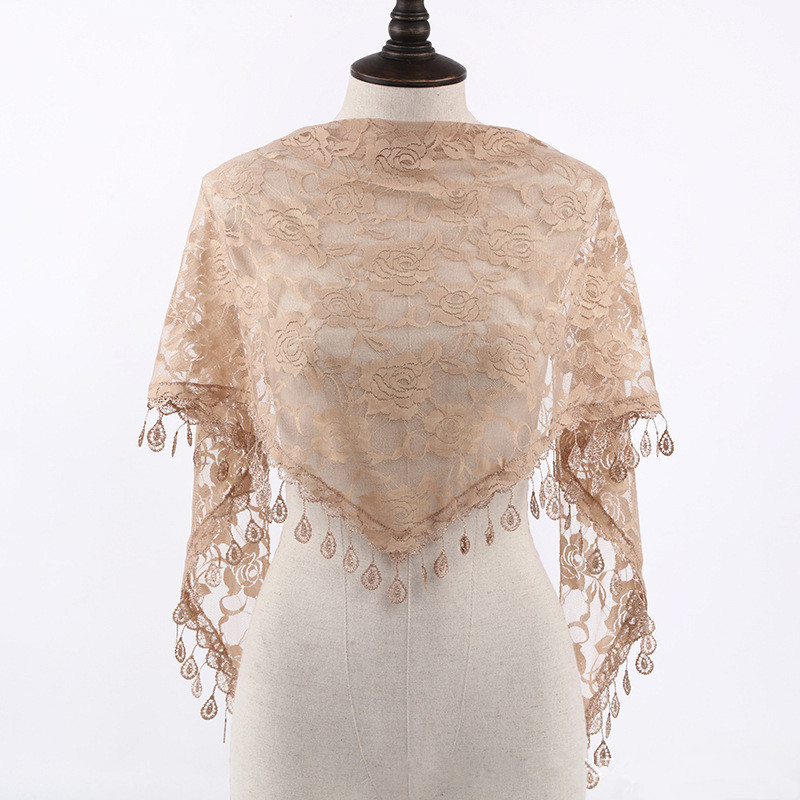 Selendang Gereja Fashion, Keru - Embroidery Shawl ulasan dan harga