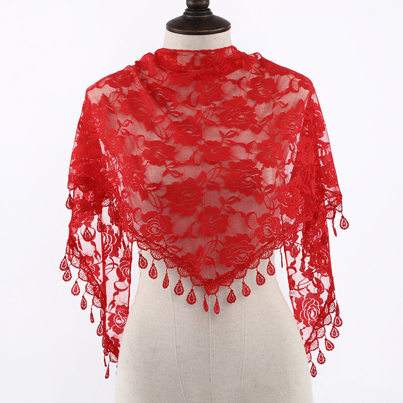 Selendang Gereja Fashion, Keru - Embroidery Shawl ulasan dan harga