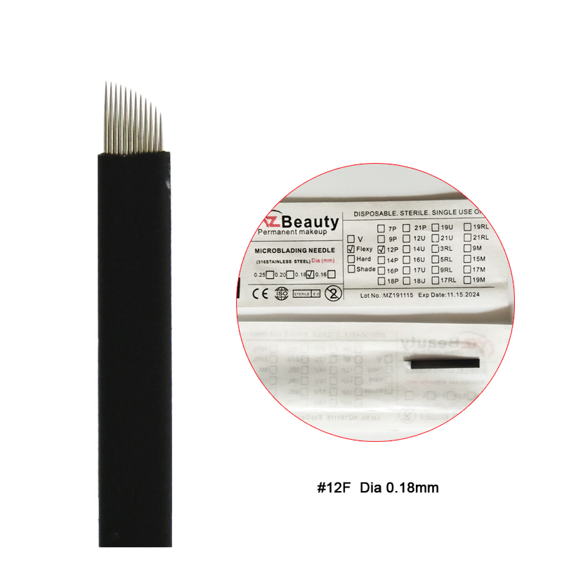 Set pena jarum sangat tipis 0. - Embroidery Eyebrow ulasan dan harga