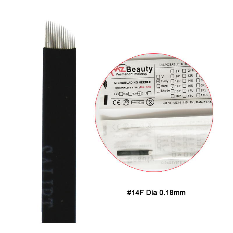 Set pena jarum sangat tipis 0. - Embroidery Eyebrow ulasan dan harga