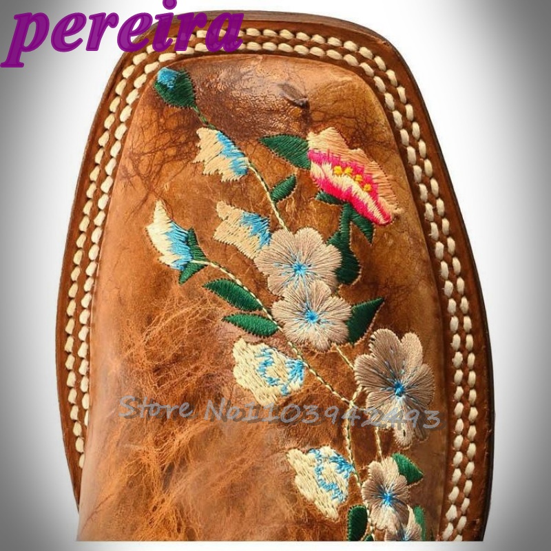 Sepatu Bot Bunga Bordir Botas  - Embroidery Roses ulasan dan harga