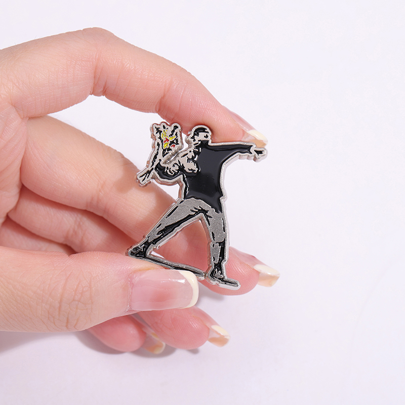 Koleksi desain seni Banksy kla - Embroidery Bali ulasan dan harga