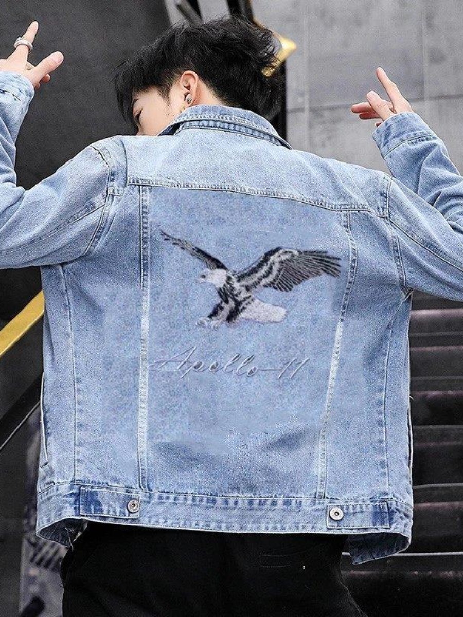 Jaket Denim Pria Baru 2026 Mus - Embroidery Jeans ulasan dan harga