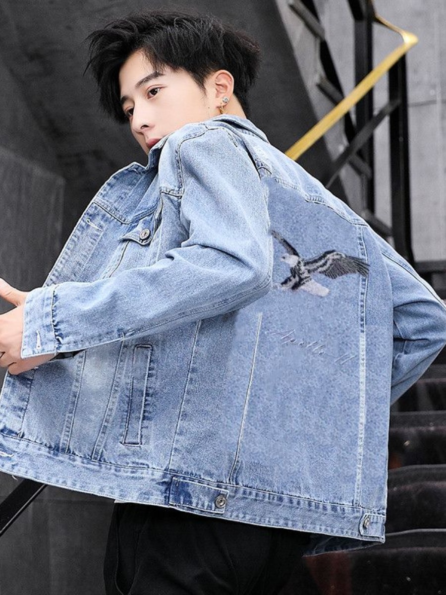 Jaket Denim Pria Baru 2026 Mus - Embroidery Jeans ulasan dan harga