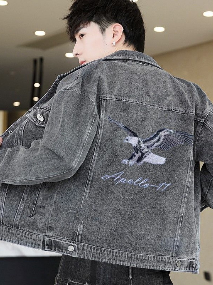 Jaket Denim Pria Baru 2026 Mus - Embroidery Jeans ulasan dan harga