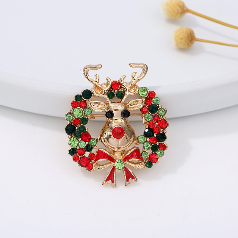 Bros perhiasan Seri Natal, pak - Embroidery Eyebrow ulasan dan harga