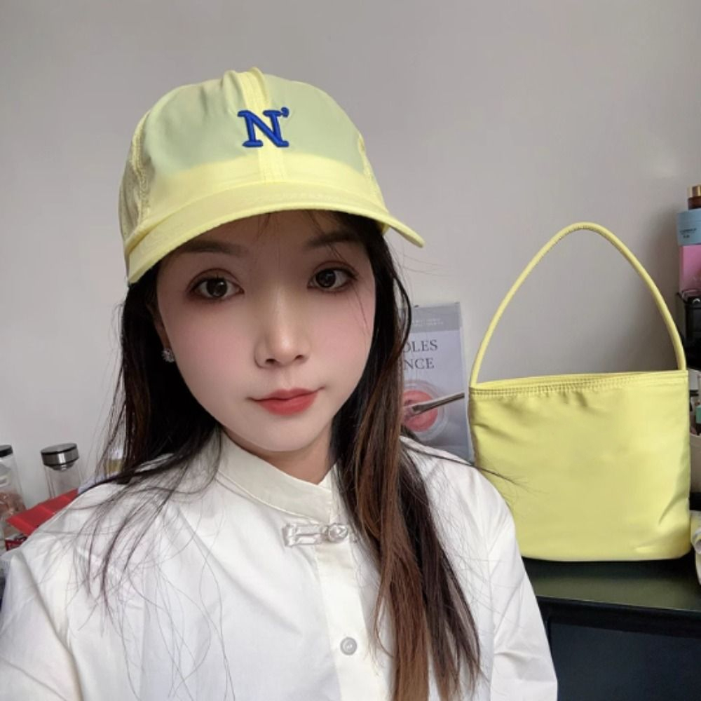 Topi Baseball Bordir Huruf N C - Embroidery Letter N ulasan dan harga