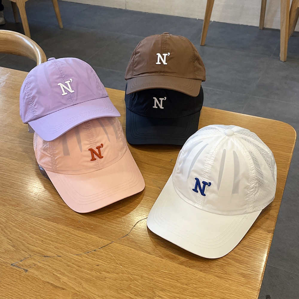 Topi Baseball Bordir Huruf N C - Embroidery Letter N ulasan dan harga