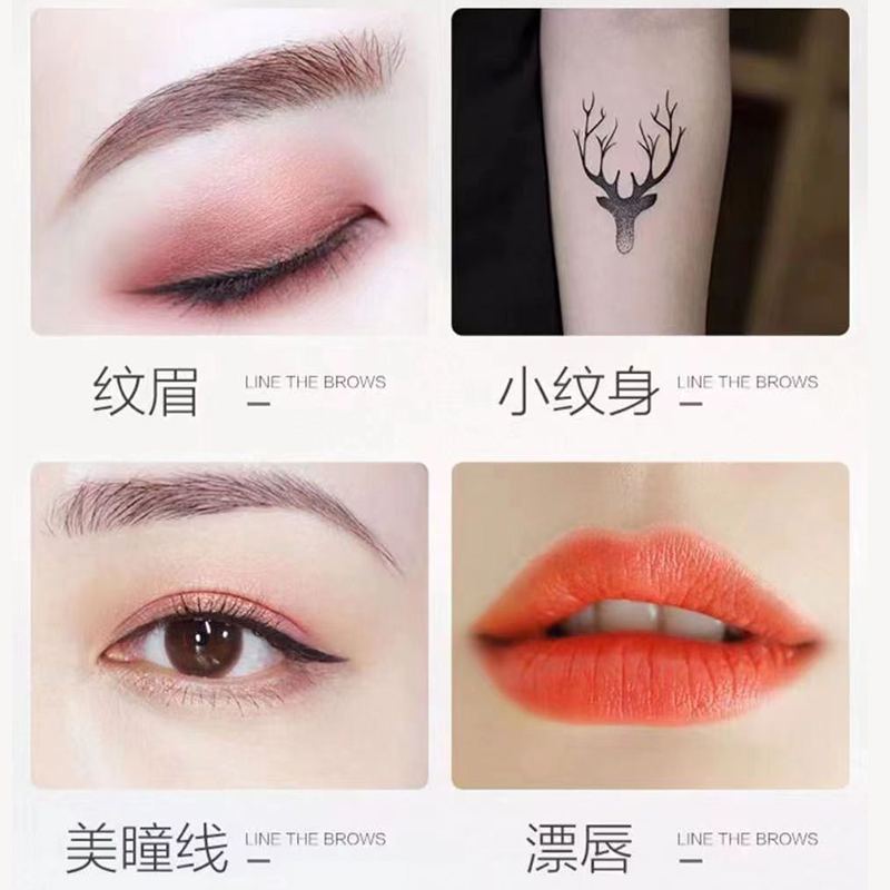 Set Pena Tato Manual Microblad - Embroidery Eyebrow ulasan dan harga