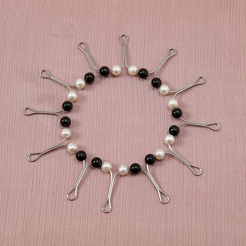 12 buah/tas syal pin jilbab Mu - Embroidery Eyebrow ulasan dan harga
