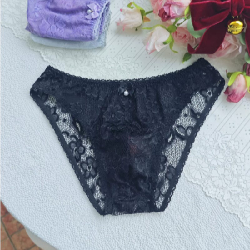 Celana Dalam Pria Seksi Transp - Embroidery Underwear ulasan dan harga