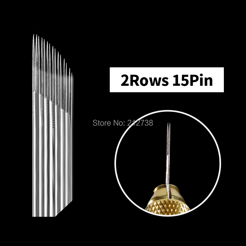 Baru 10 buah 14/15/16/17/18Pin - Embroidery Eyebrow ulasan dan harga