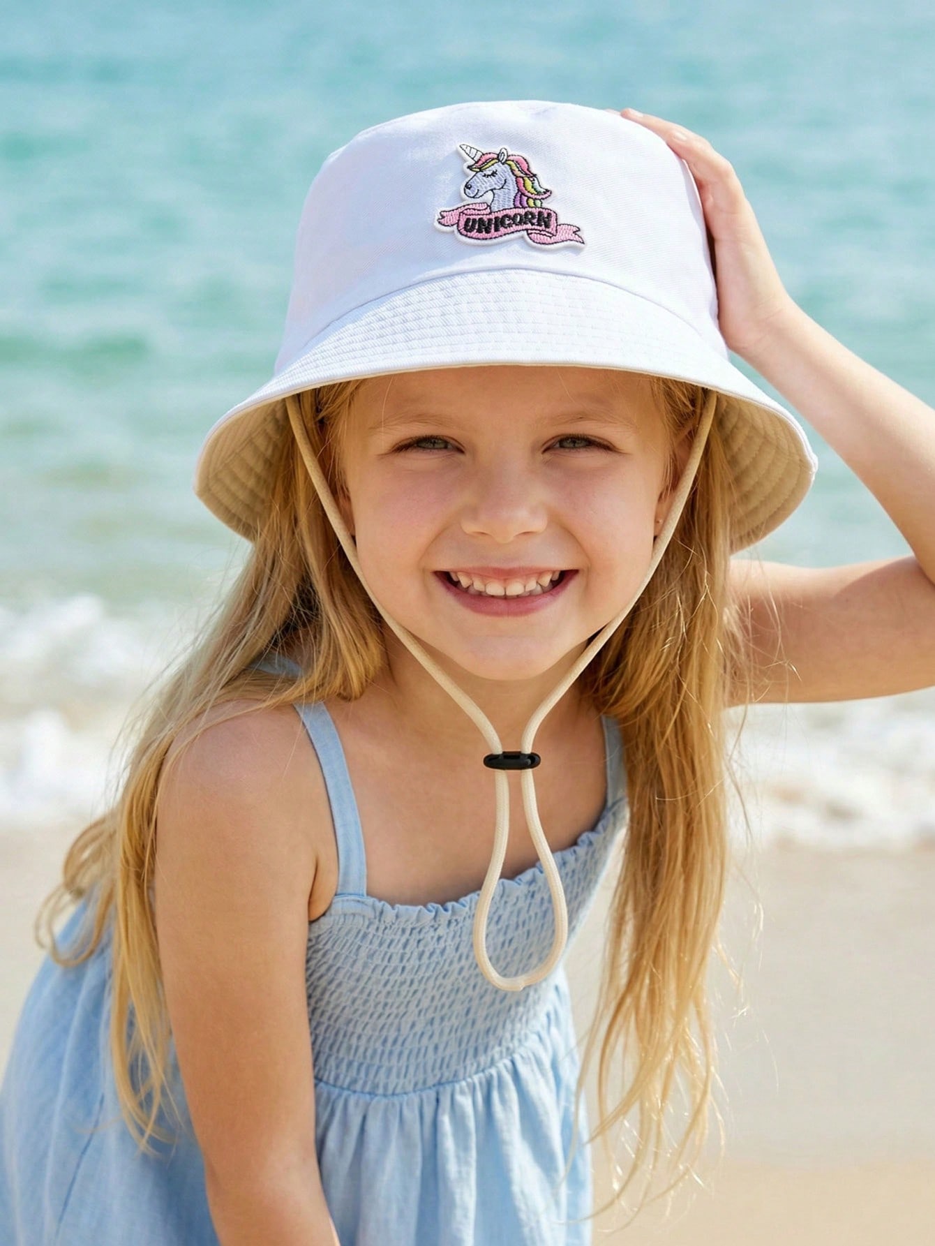 1 Buah Topi Ember Bordir Unico - Embroidery Unicorn ulasan dan harga