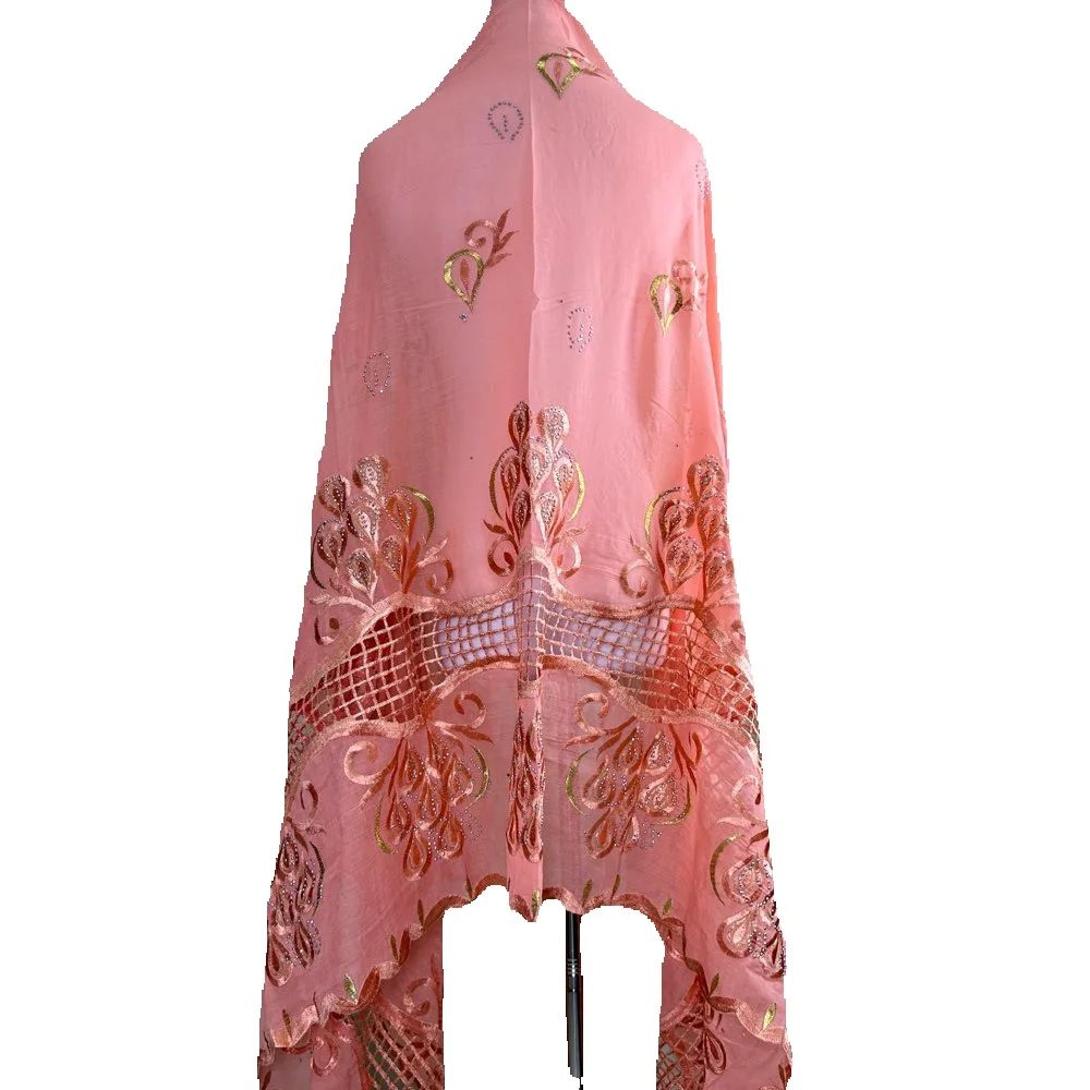 2026 Jilbab Muslim Afrika Wani - Embroidery Pashmina ulasan dan harga