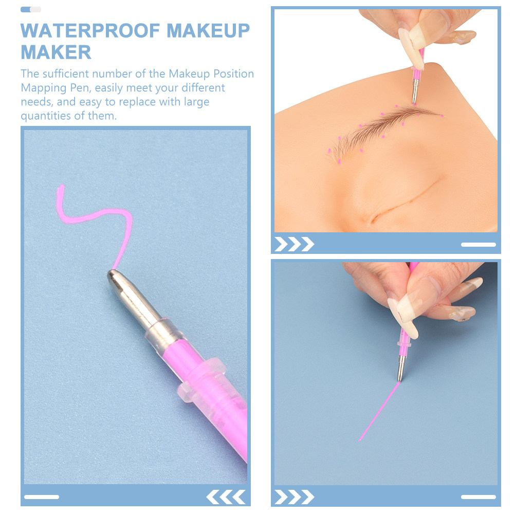 3Pcs Pena Pemetaan Alis Profes - Embroidery Eyebrow ulasan dan harga