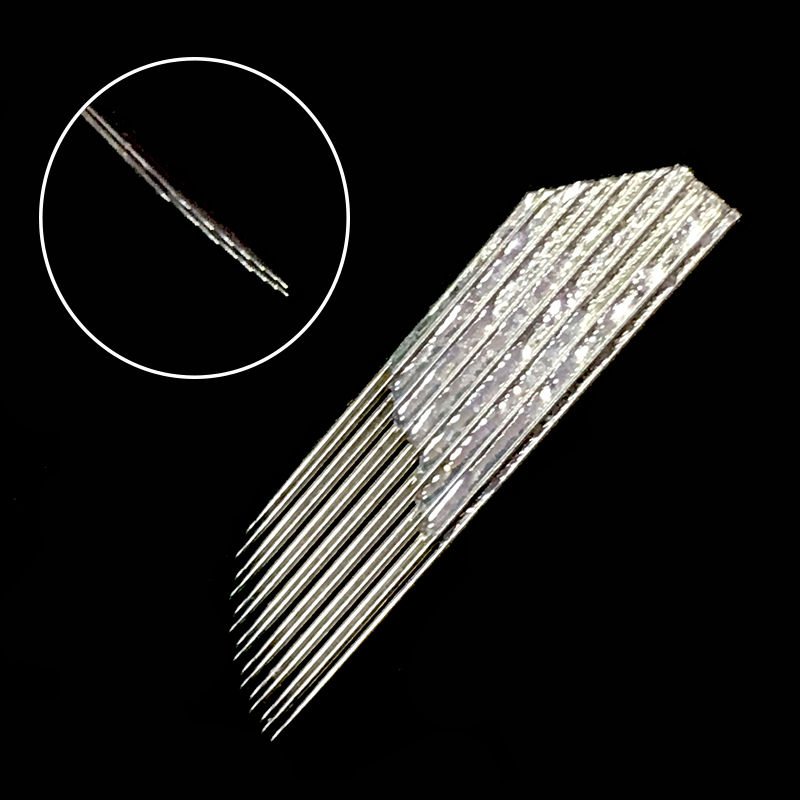 100 Buah Jarum Microblading Ba - Embroidery Eyebrow ulasan dan harga