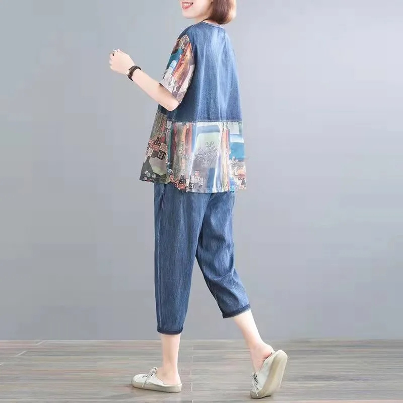 Set Jeans Wanita Musim Panas 5 - Embroidery Jeans ulasan dan harga