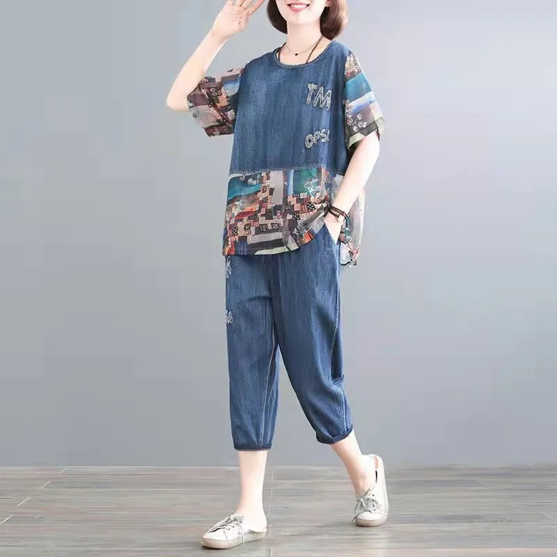 Set Jeans Wanita Musim Panas 5 - Embroidery Jeans ulasan dan harga