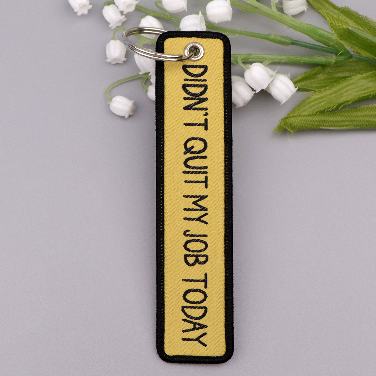 Gantungan Kunci Kutipan Spanyo - Embroidery Quote ulasan dan harga