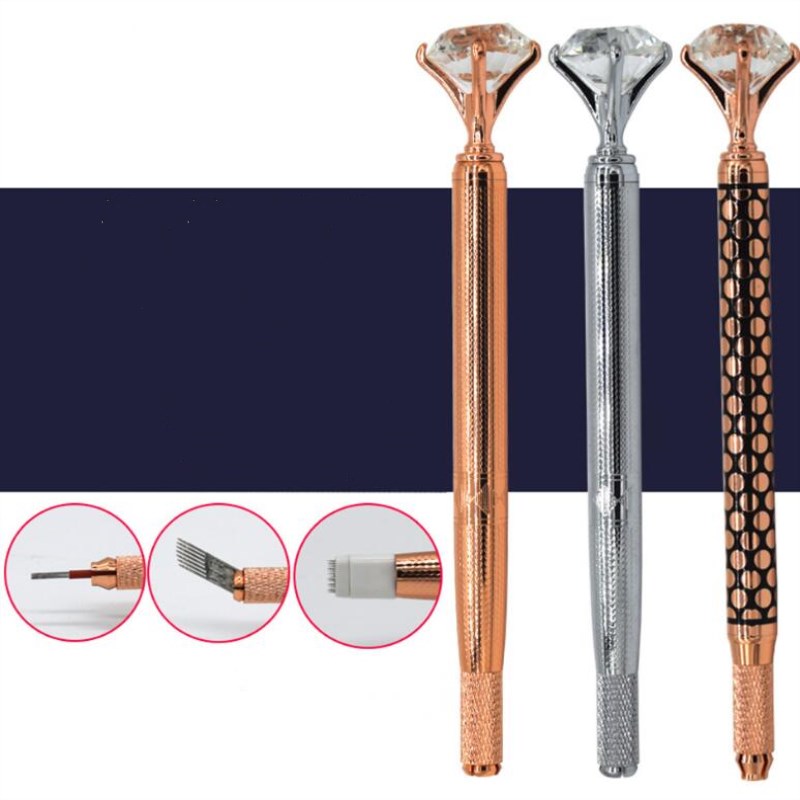 1 Buah Mesin Tato Pena Manual  - Embroidery Eyebrow ulasan dan harga