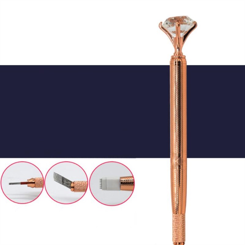 1 Buah Mesin Tato Pena Manual  - Embroidery Eyebrow ulasan dan harga