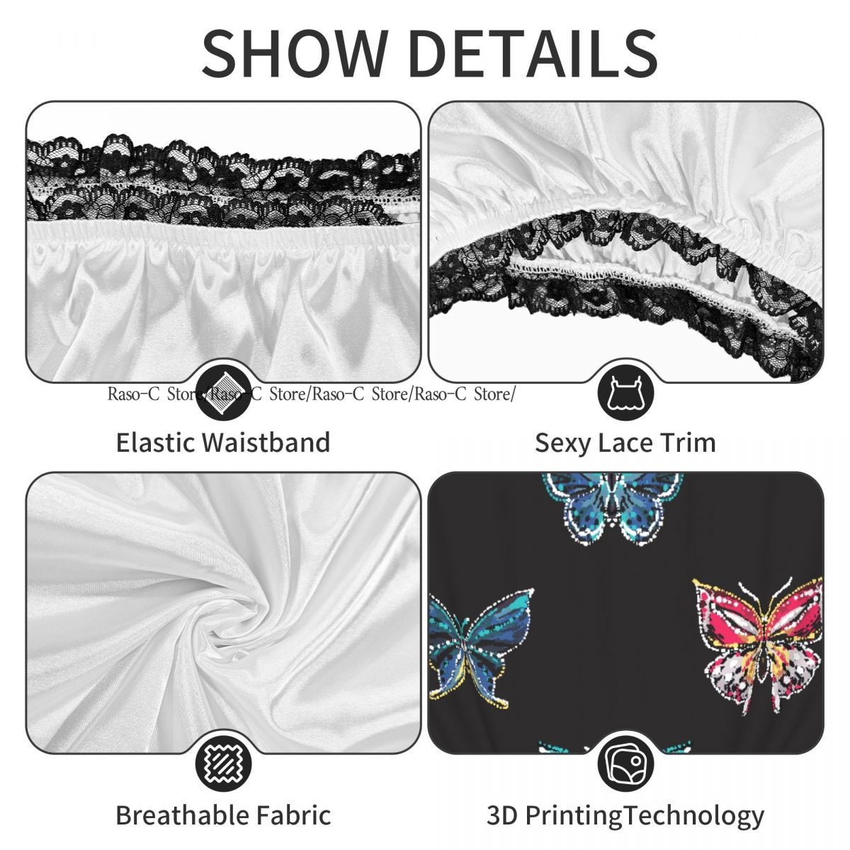 Pakaian Dalam Nenek Lucu Bordi - Embroidery Underwear ulasan dan harga