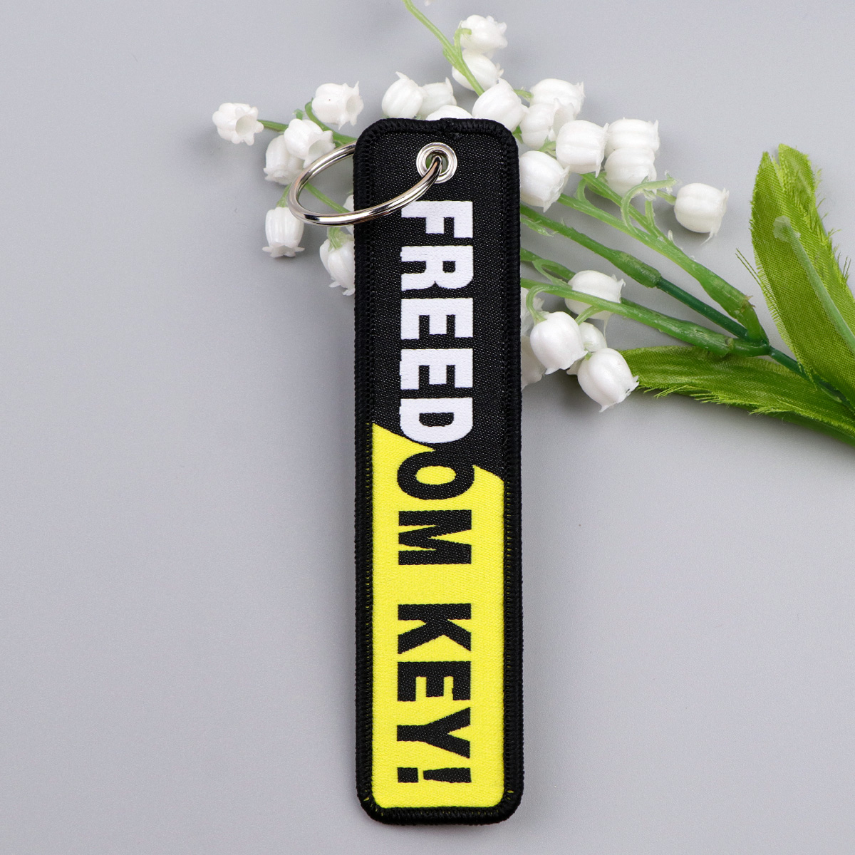 1Pcs Grosir Gantungan Kunci Se - Embroidery Quote ulasan dan harga
