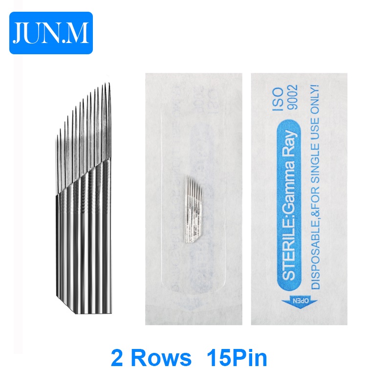 50 buah jarum jarum alis Micro - Embroidery Eyebrow ulasan dan harga