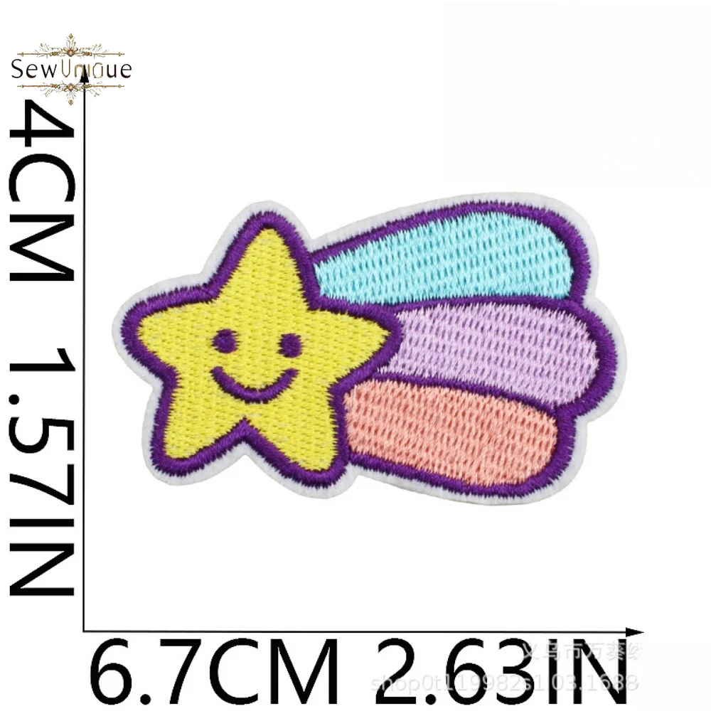 Stiker Kain Bordir Corolla Uni - Embroidery Unicorn ulasan dan harga