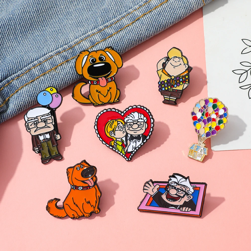 7 Buah Bros Kartun Anime Pin E - Embroidery Bali ulasan dan harga