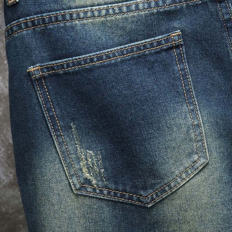 Celana pendek jeans pria berga - Embroidery Jeans ulasan dan harga