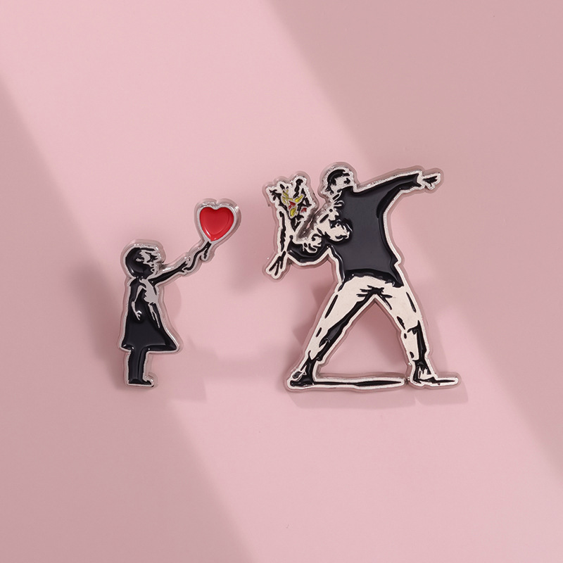 Koleksi Desain Seni Banksy Kla - Embroidery Bali ulasan dan harga