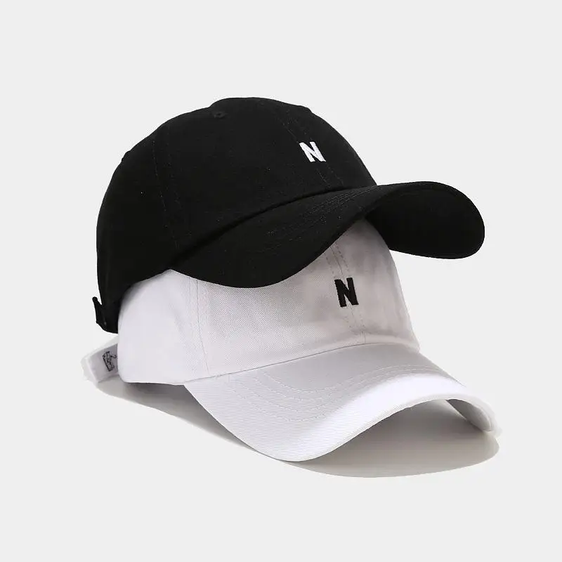 Topi Bisbol Casquette Katun Bo - Embroidery Letter N ulasan dan harga