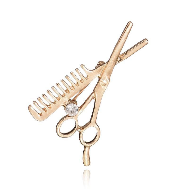2 Buah Bros Gunting Sisir Kris - Embroidery Eyebrow ulasan dan harga