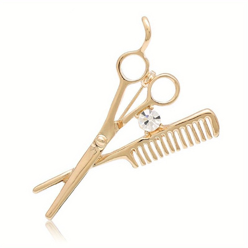 2 Buah Bros Gunting Sisir Kris - Embroidery Eyebrow ulasan dan harga