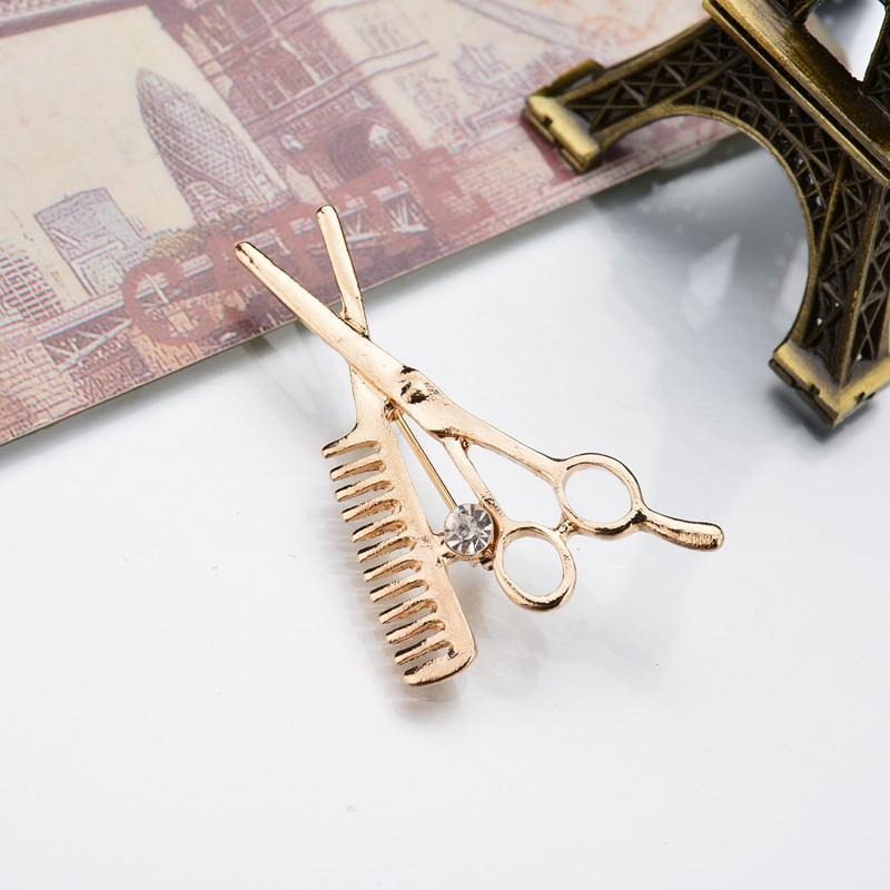 2 Buah Bros Gunting Sisir Kris - Embroidery Eyebrow ulasan dan harga
